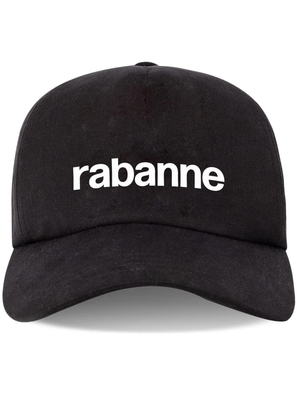 logo-print cotton cap