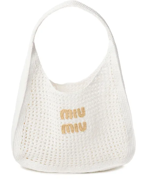 Sac à main en crochet - Miu Miu - Modalova