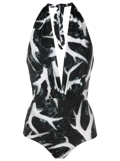 Clube Bossa Deneuve halterneck swimsuit