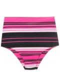 Clube Bossa Ceanna stripe-print bikini bottoms - Multicolour