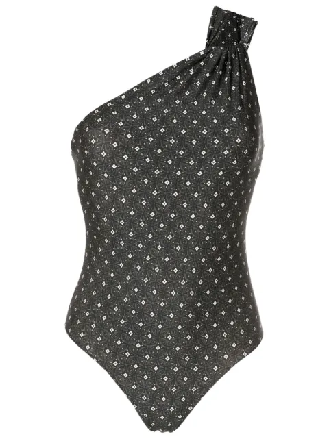 Clube Bossa Draper one-shoulder swimsuit