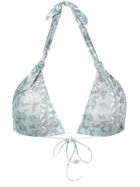 Clube Bossa Rings graphic-print bikini top