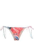 Clube Bossa Aava graphic-print bikini bottoms - Blue