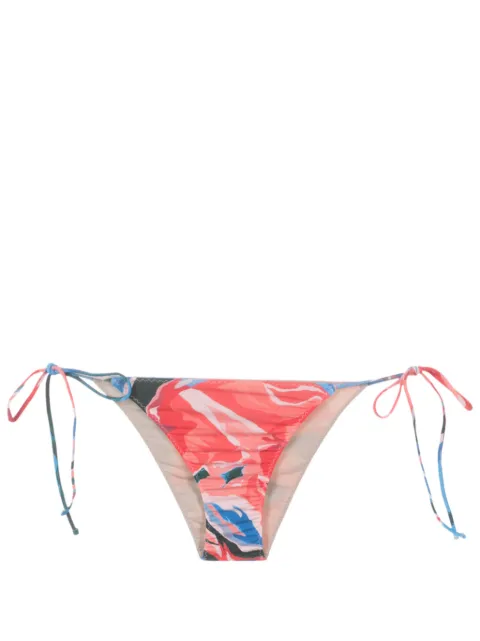 Clube Bossa bikini bottom Aava con estampado gráfico