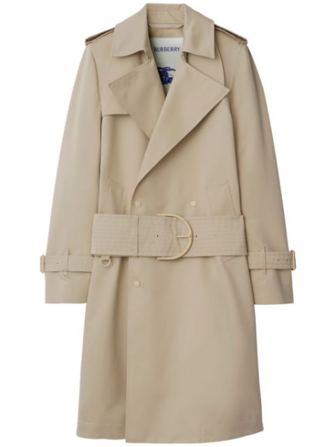 Cheap Burberry belted trench coat Women