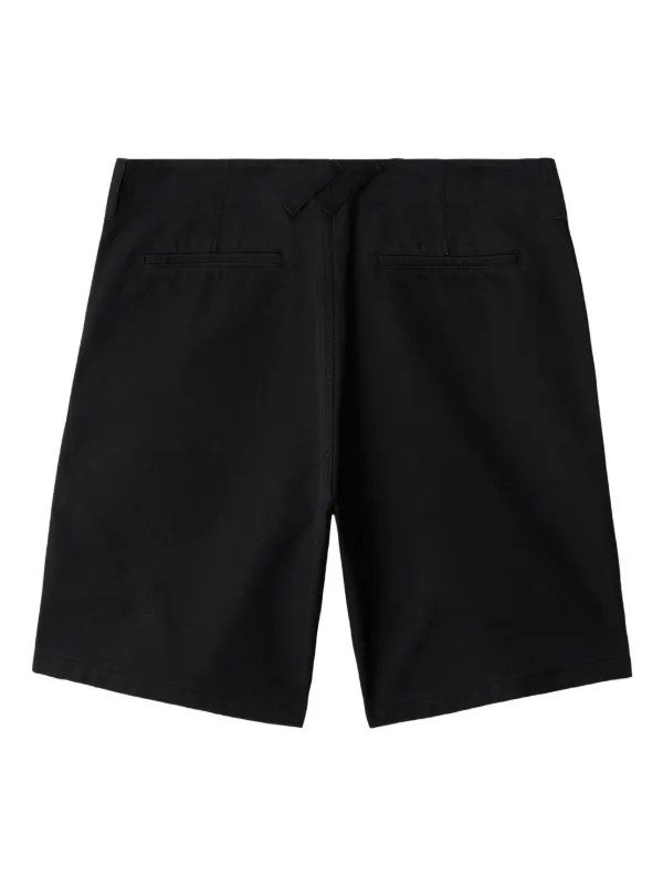 Burberry Cotton Bermuda Shorts | Black | FARFETCH AZ