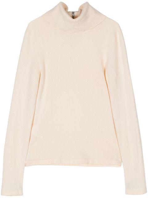 CHANEL 2002 roll-neck cashmere jumper Women