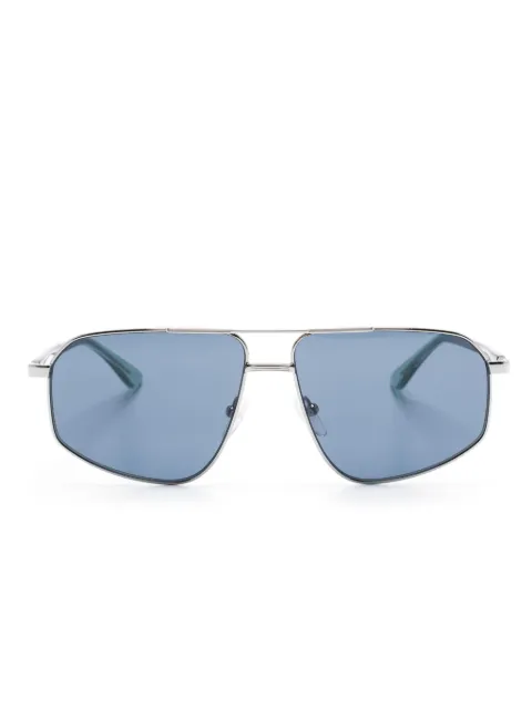 Calvin Klein lentes de sol con armazón navigator
