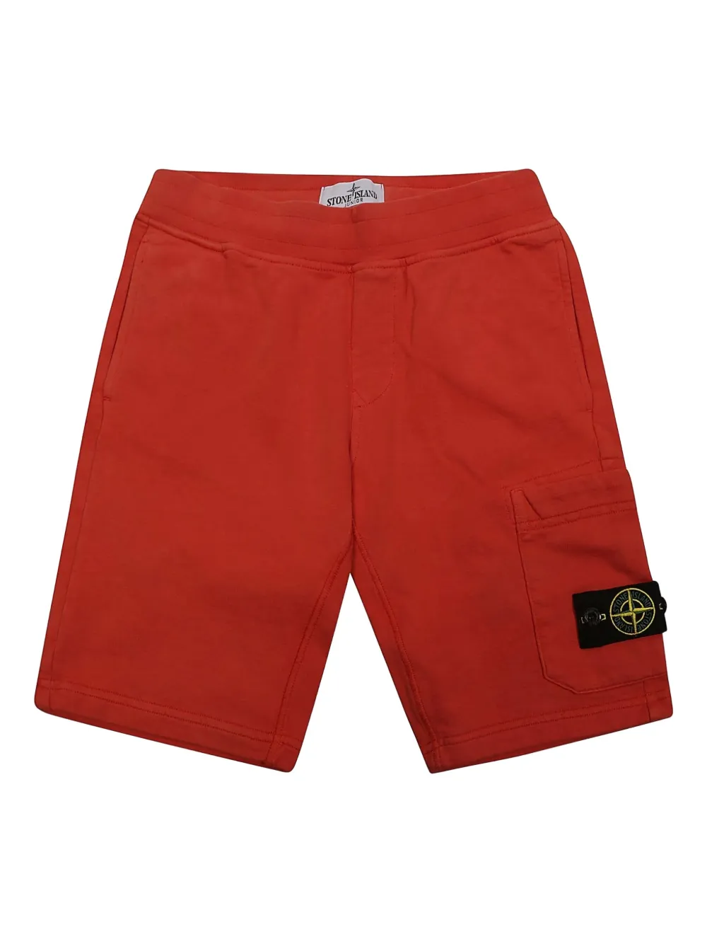 Stone Island Junior Compass-badge shorts | Red | Image 1