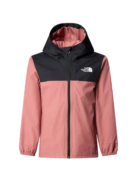 The North Face Kids imperméable colour block à capuche