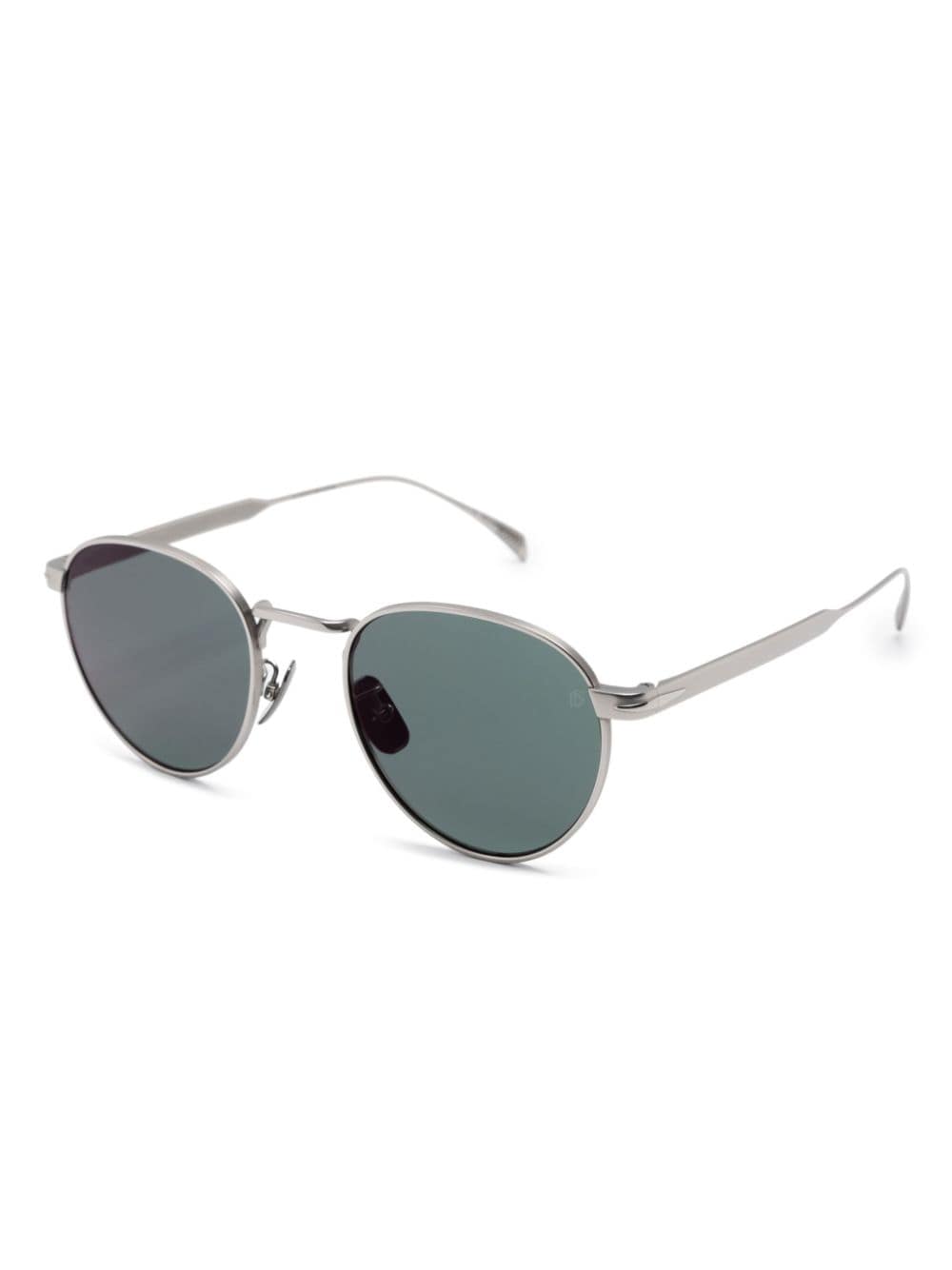 Shop Eyewear By David Beckham Db 1142 Round-frame Sunglasses In 银色