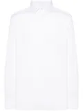 Zegna poplin buttoned shirt - White