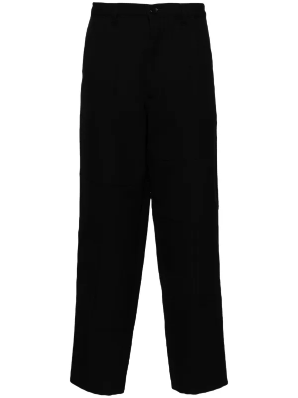 ブラックコムデギャルソン　テーパードパンツ Comme Des Garçons パネル テーパードパンツ | ブラック | FARFETCH JP