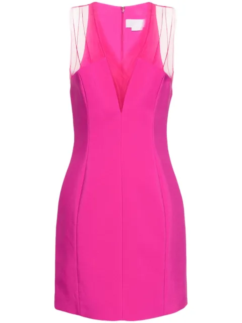 Genny V-neck cady minidress 76AAO409N0115 - 0