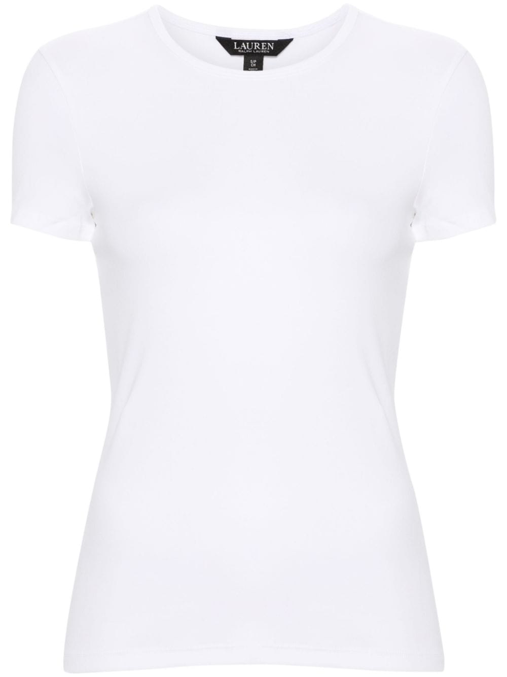 Lauren Ralph Lauren Alli Cotton T-shirt In Weiss