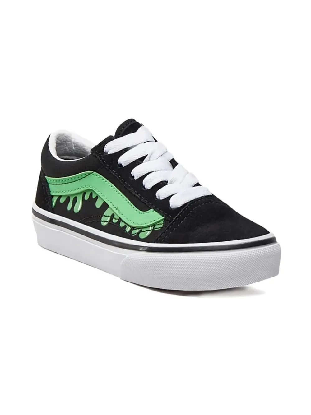 Vans Kids old skool glow trainers | Black | Image 1