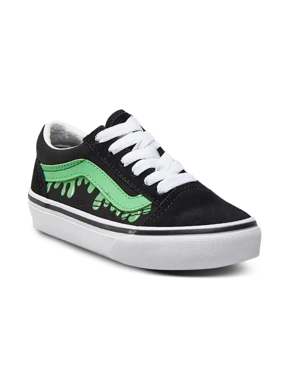 Vans Kids old skool glow trainers | Black | Image 1