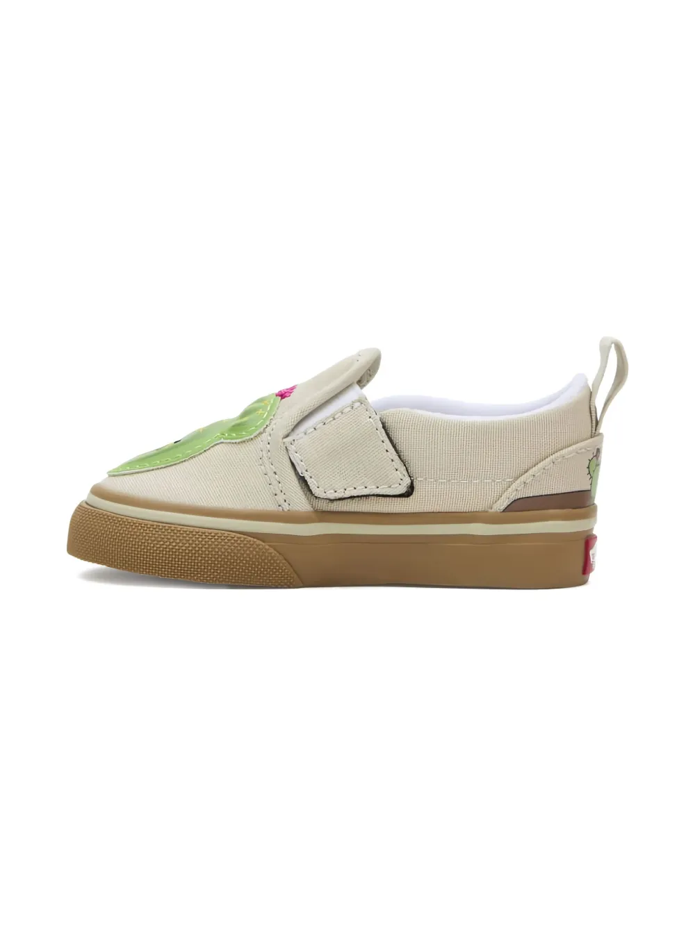 Vans Kids slip-on cactus trainers Groen
