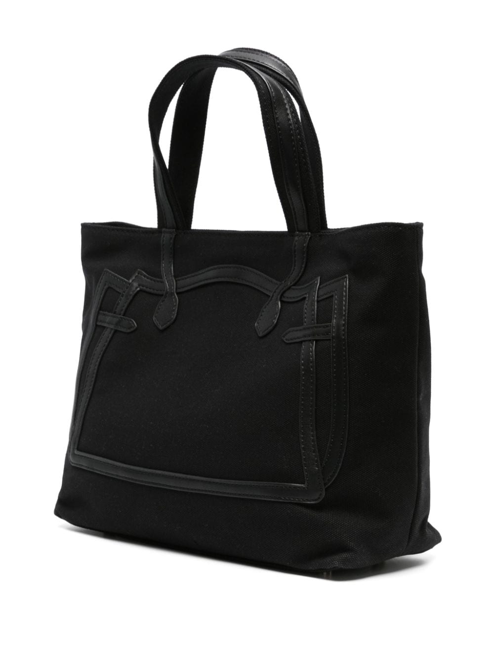 Shop V73 Responsible Canvas Shoulder Bag In Black