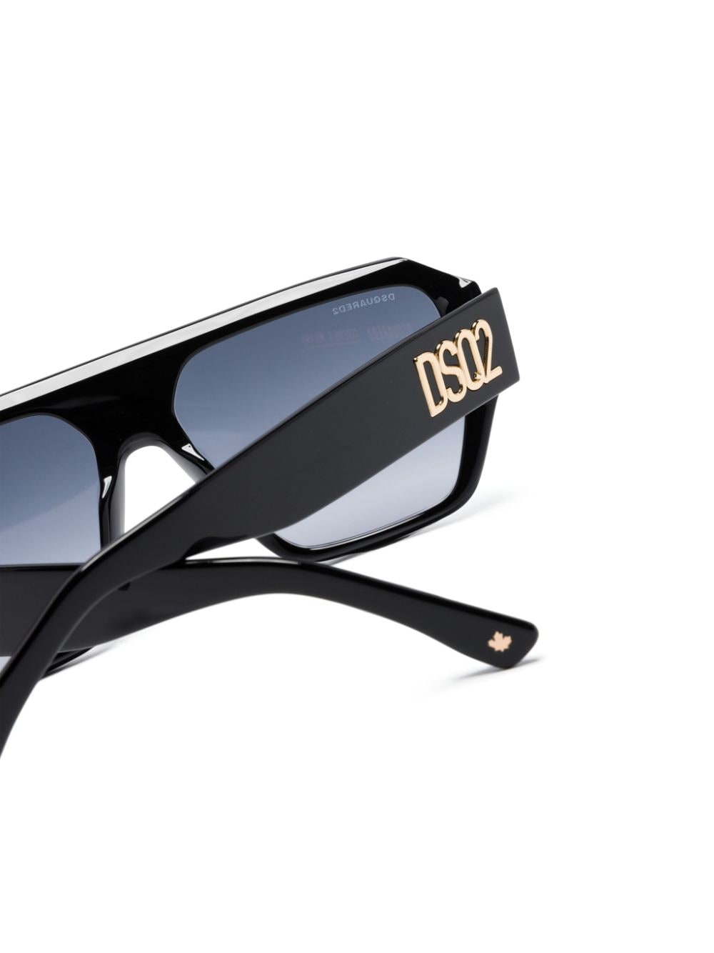 Dsquared2 Eyewear Hype zonnebril met vierkant montuur Zwart