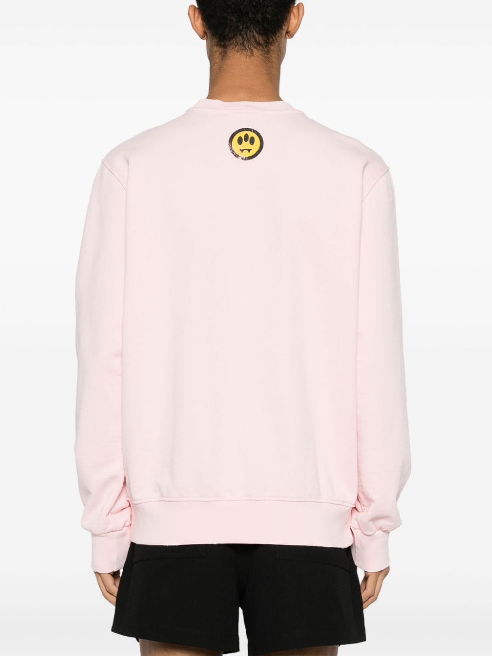 BARROW Sweater met logoprint Roze