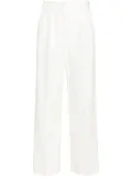 A.P.C. high-rise wide-leg trousers - White