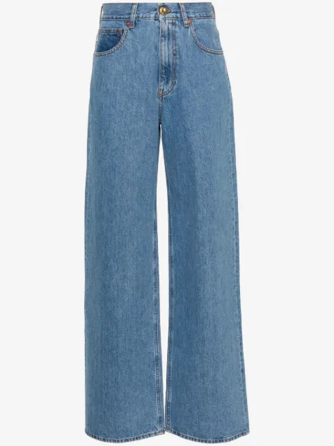 Blazé Milano Nariida Maya embroidered-detail jeans