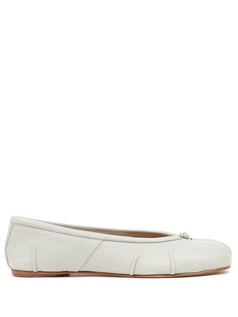 Maison Margiela Tabi leather ballerina shoes