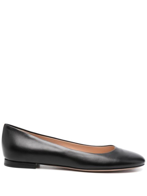 Gianvito Rossi leather ballerina shoes Women