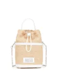 Maison Margiela small 5AC bucket bag - Neutrals