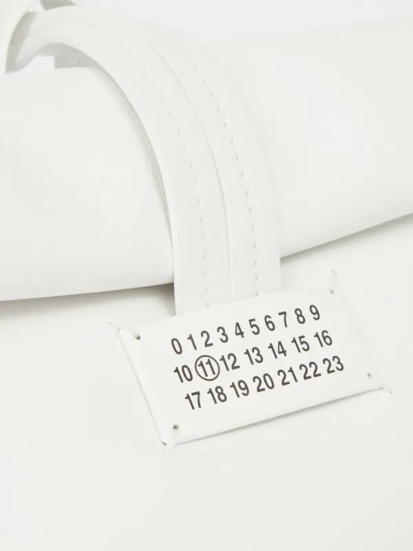 Maison Margiela Paper Foldover Clutch Bag | White | FARFETCH