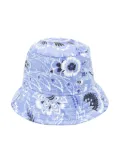 ETRO KIDS paisley-print cotton bucket hat - Blue