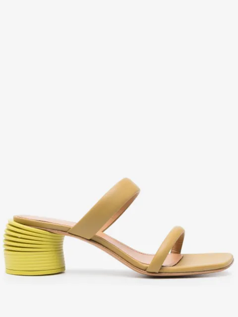 Off-White mules Spring con tacón de 55mm
