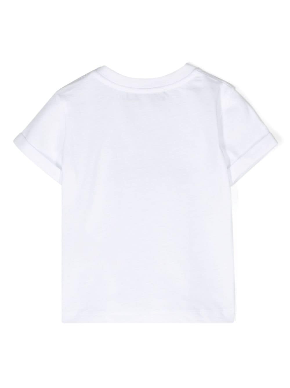 Tartine Et Chocolat Katoenen T-shirt met logoprint Wit