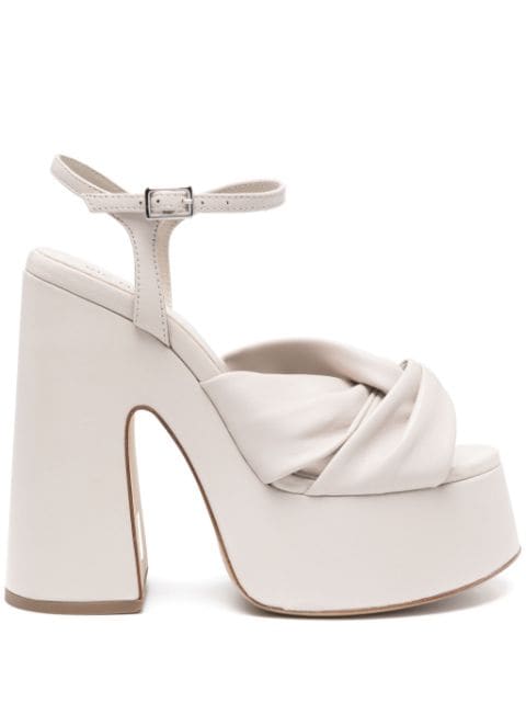 Vic Matie Flared 140mm platform sandals