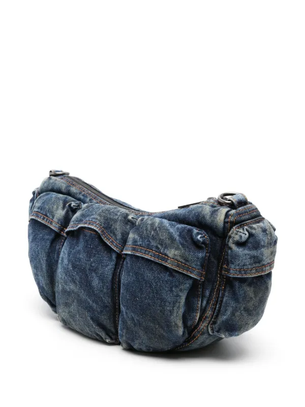 Diesel Re-Edition Travel 3000 Denim Shoulder Bag - Farfetch