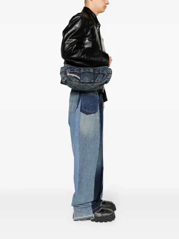 Diesel Re-Edition Travel 3000 Denim Shoulder Bag - Farfetch