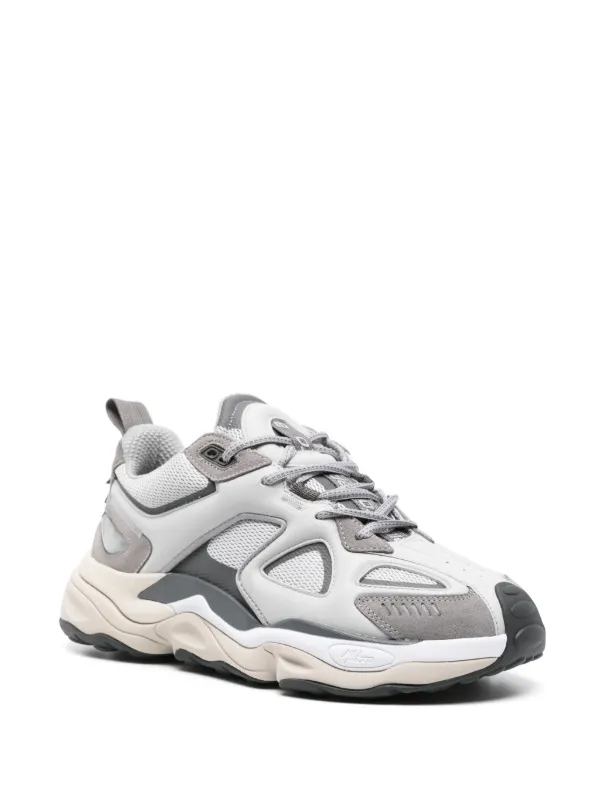Axel Arigato Satellite Runner Leather Sneakers | Grey | FARFETCH