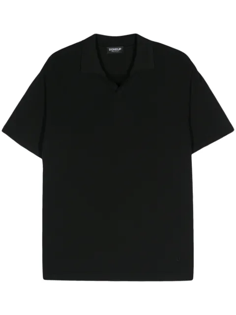 DONDUP knitted cotton polo shirt