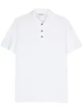 DONDUP slub-texture cotton polo shirt - White