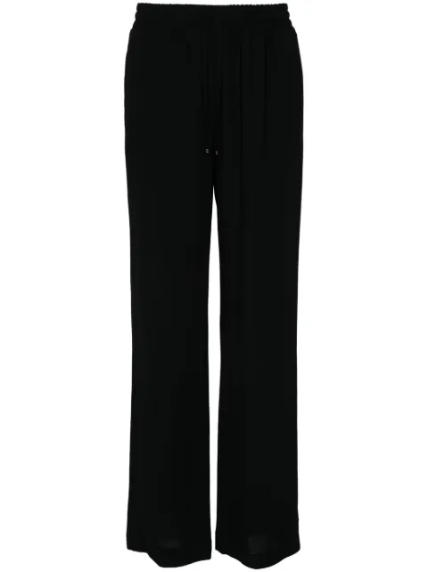 DONDUP Marisol georgette straight trousers
