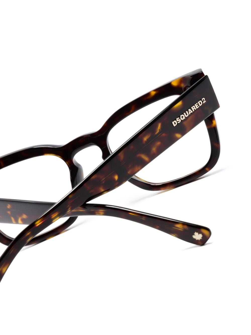 Shop Dsquared2 D20129 Square-frame Glasses In 褐色