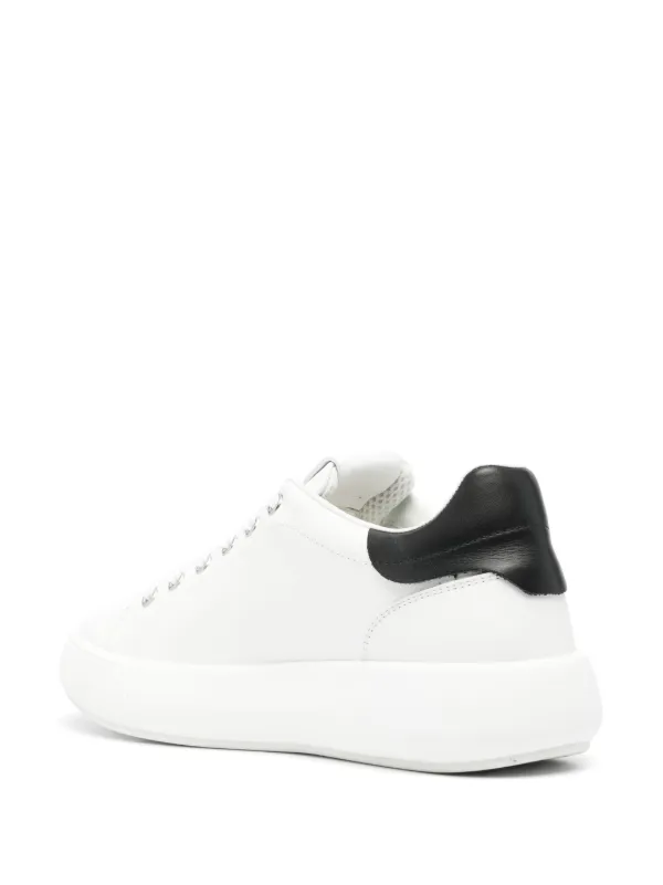 Stuart Weitzman SW Pro Leather Sneakers | White | FARFETCH