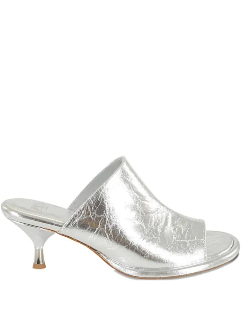 Erika Cavallini  mules Argento