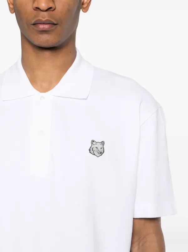 Maison kitsune FOX HEAD PATCH CLASSIC POLO store SHIRT Size L