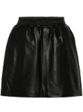 Arma Mare leather skirt - Black