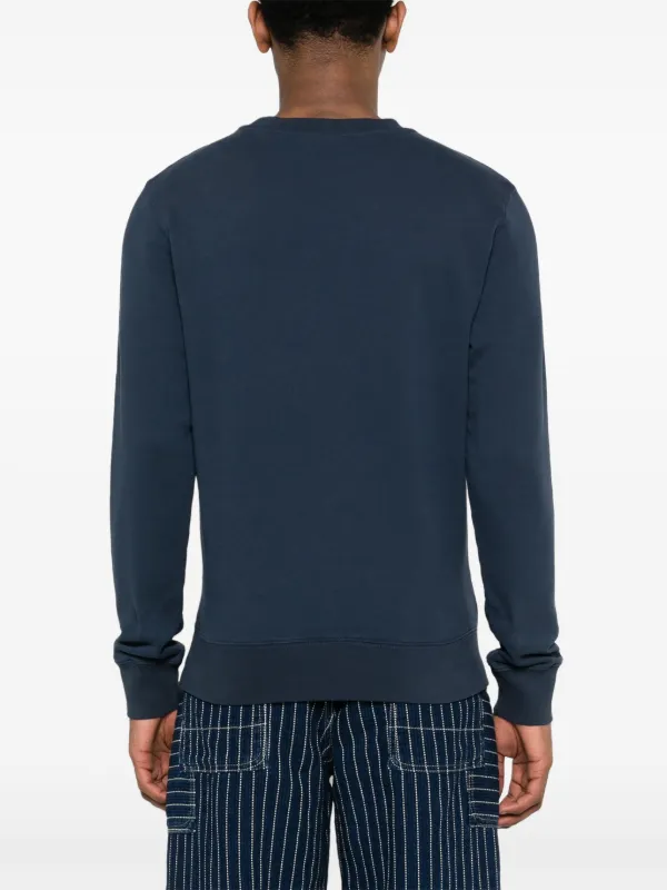 【関税&送料込】Maison Kitsune Cotton Sweatshirt With Bold F BOLD FOX HEAD PATCH COMFORT SWEATSHIRT | Maison Kitsuné