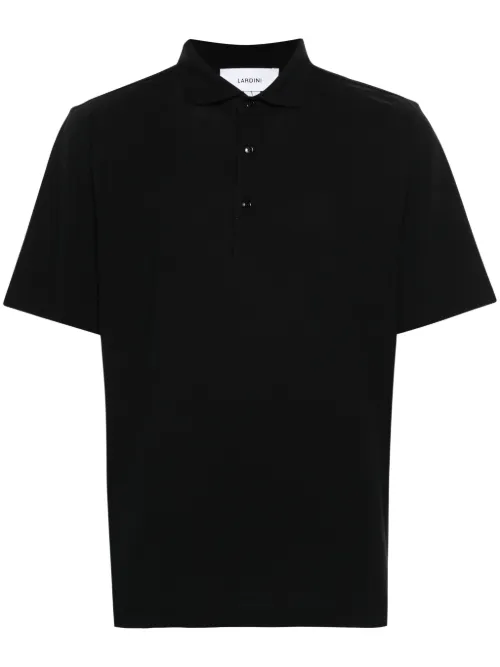 Lardini polo en jersey - Noir - Lardini - Modalova
