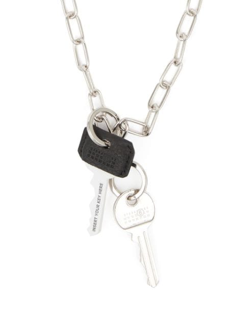 MM6 Maison Margiela Numeric Signature Key necklace