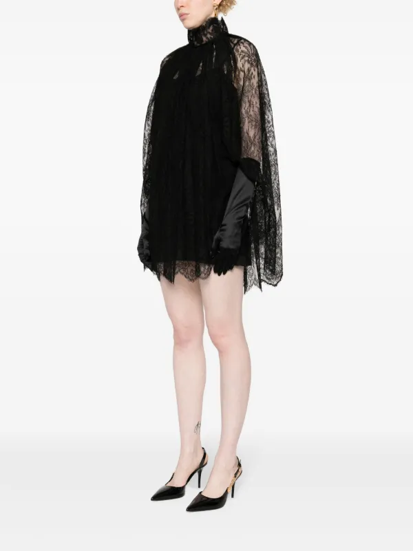 mini black dress petite Airabella Lace Mini Dress Black Petite